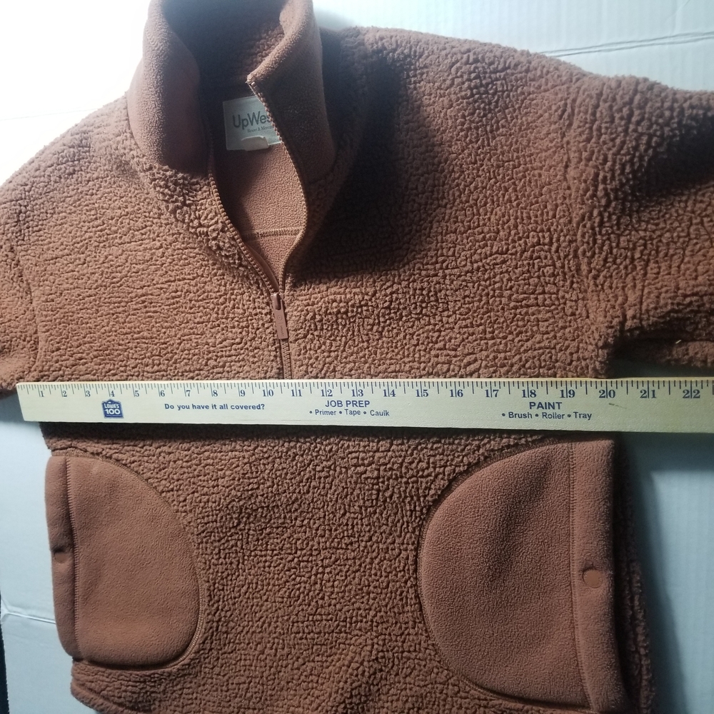 UPWEST WOMEN'S SHERPA PULLOVER SIZE XS - Picture 8 of 11